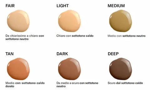 Mesauda Fondotinta DEW SHIELD colore Fair 101 Mg Hair Progress